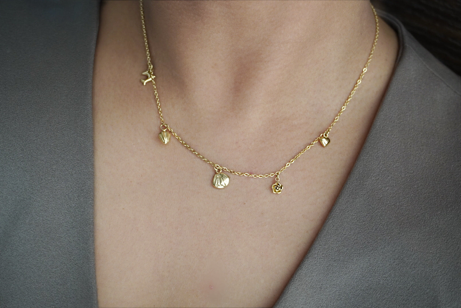 Marine Link Necklace