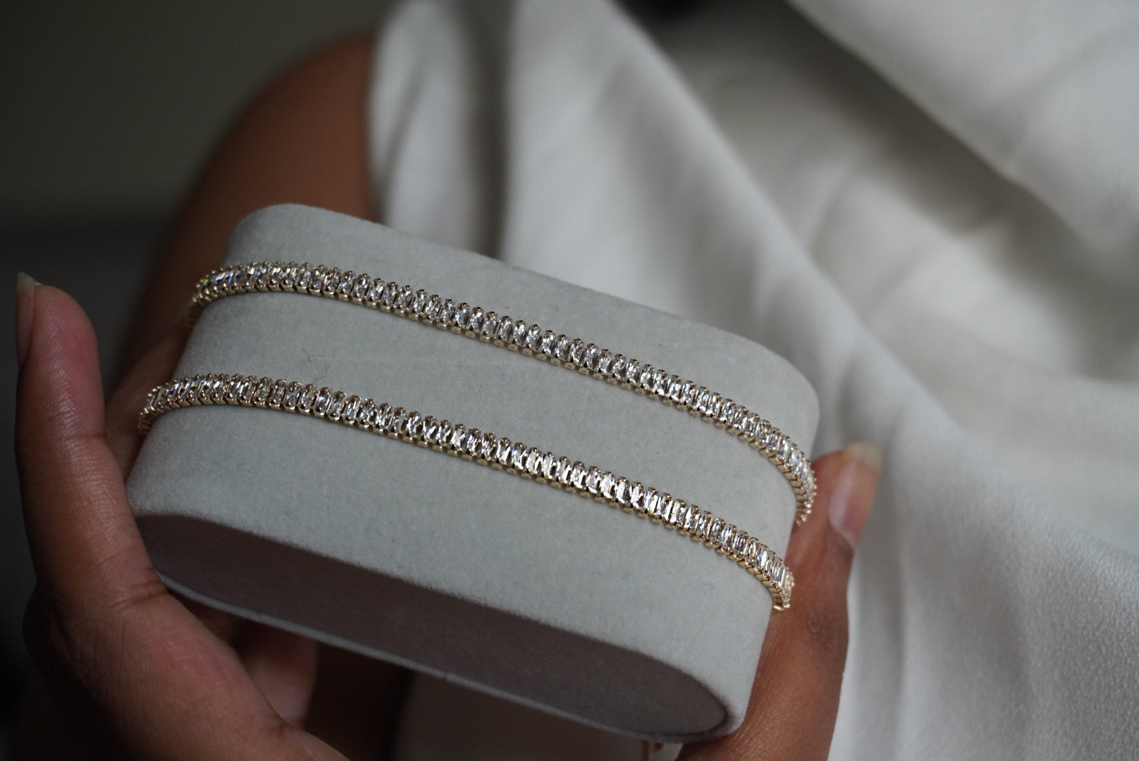 Slim tennis Bracelet