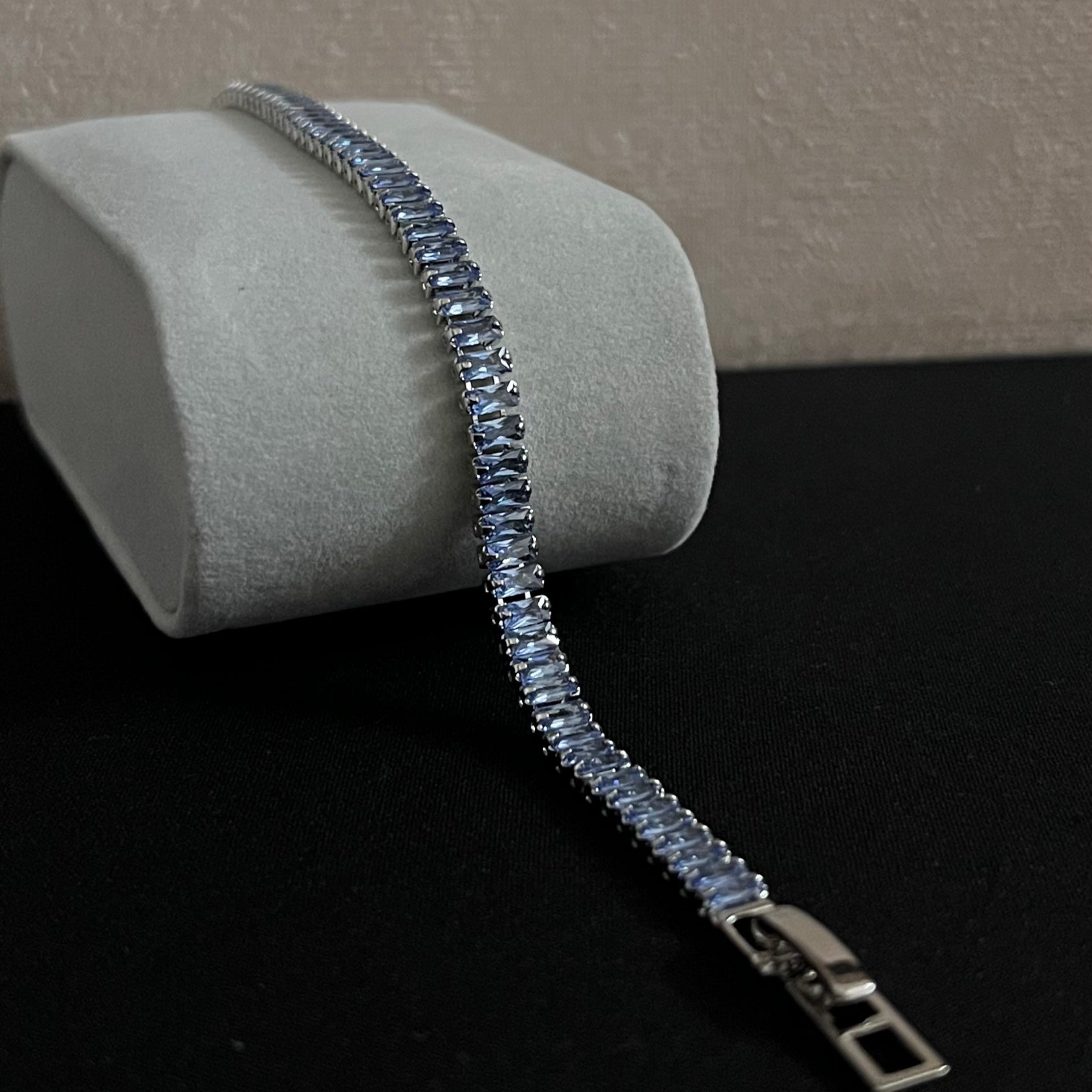 Baguette cut Tennis Bracelet