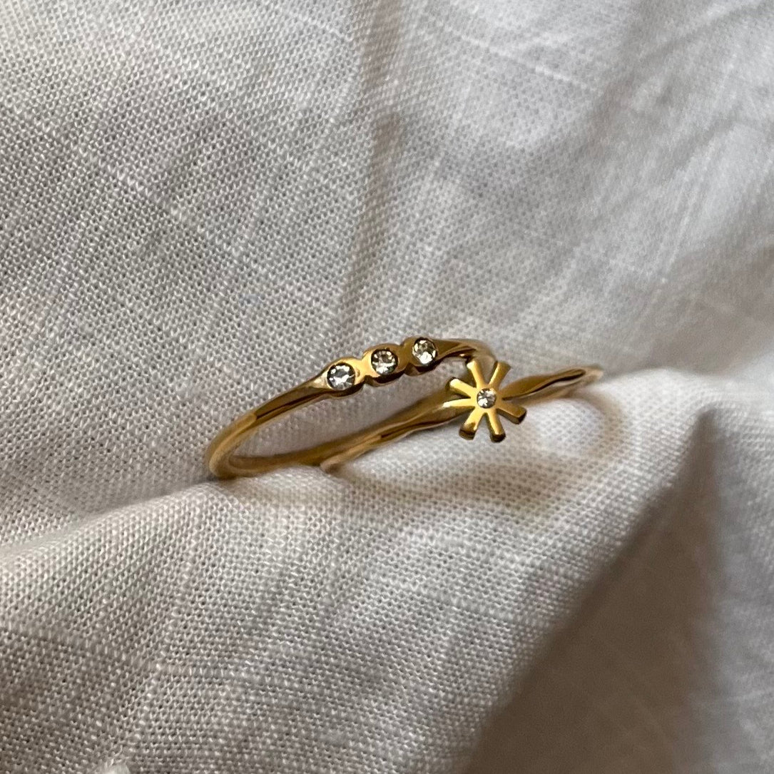 Starpetal Ring (set of 2)