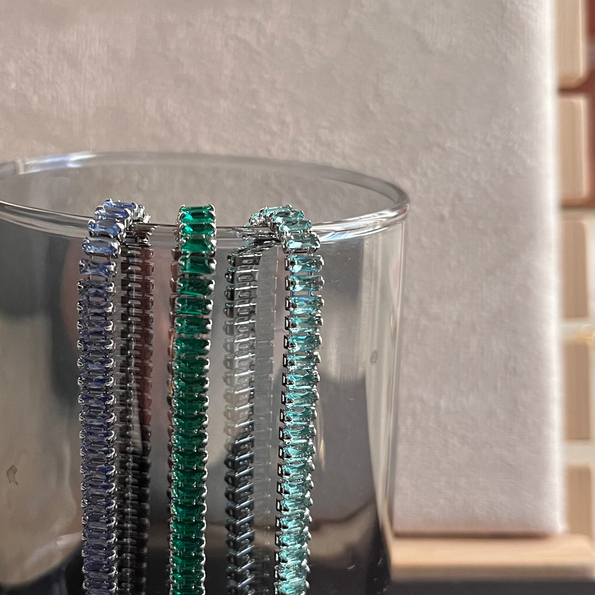 Baguette cut Tennis Bracelet