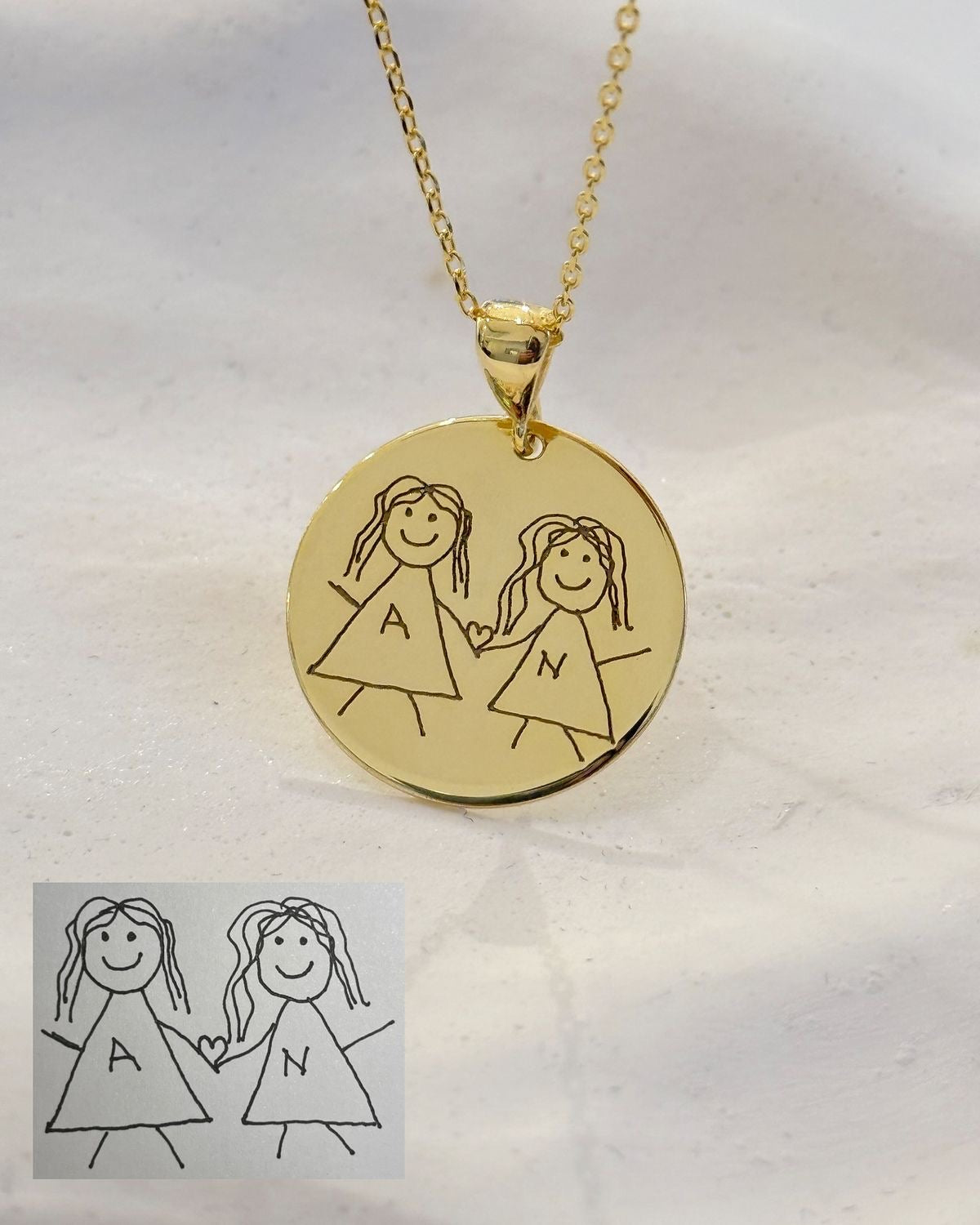 Handwriting necklace