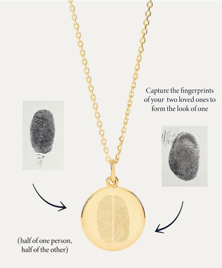 Fingerprint necklace