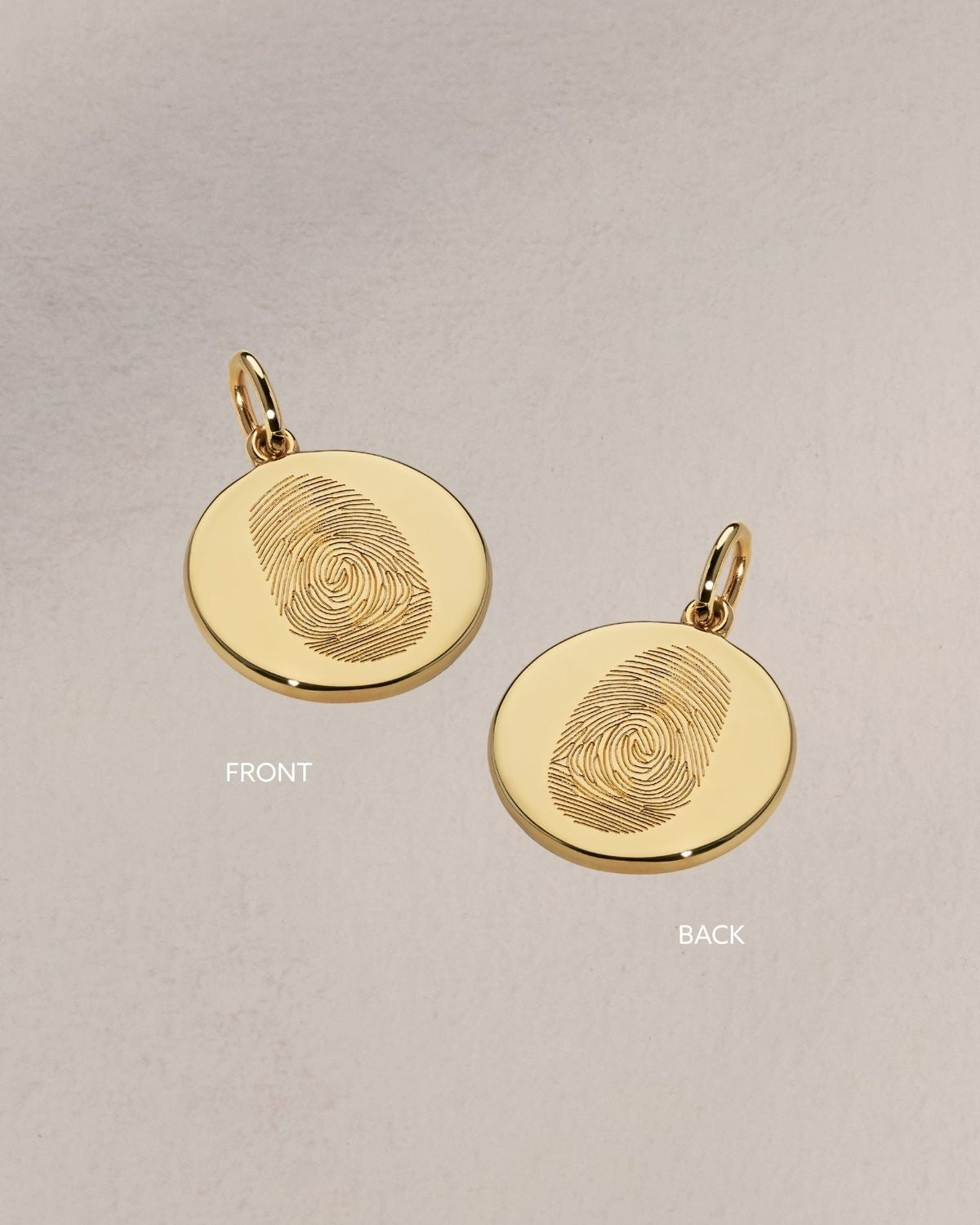 Fingerprint necklace