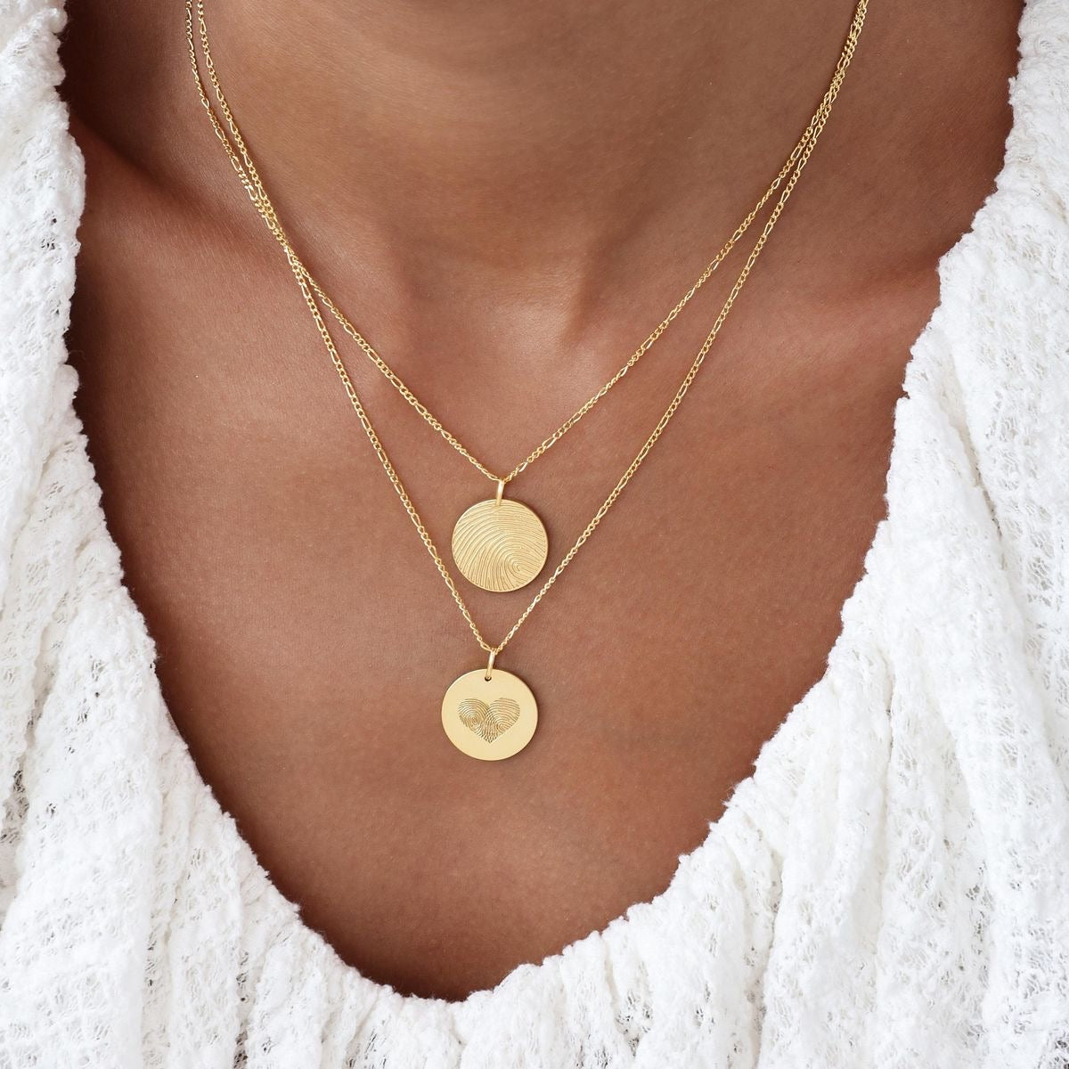 Fingerprint necklace